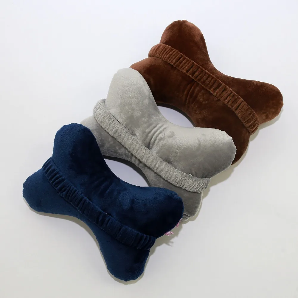 100 Natural Pure Latex Bone Neck Pillow Car Headrest Pillow Care