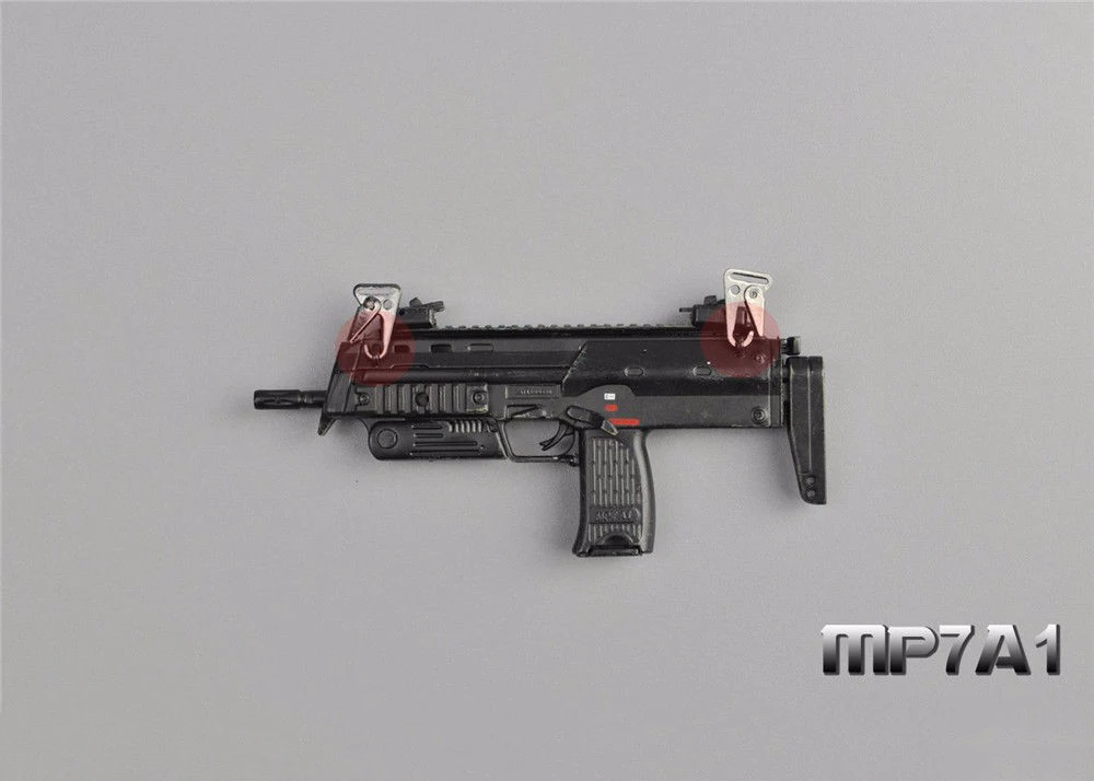 1/6 оружие MP7A1 C машина модель оружия игрушки для 1" фигурка тела Детские игрушки коллекции