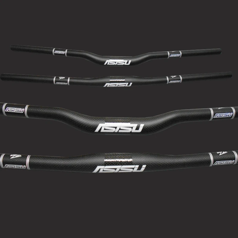 flat carbon handlebars