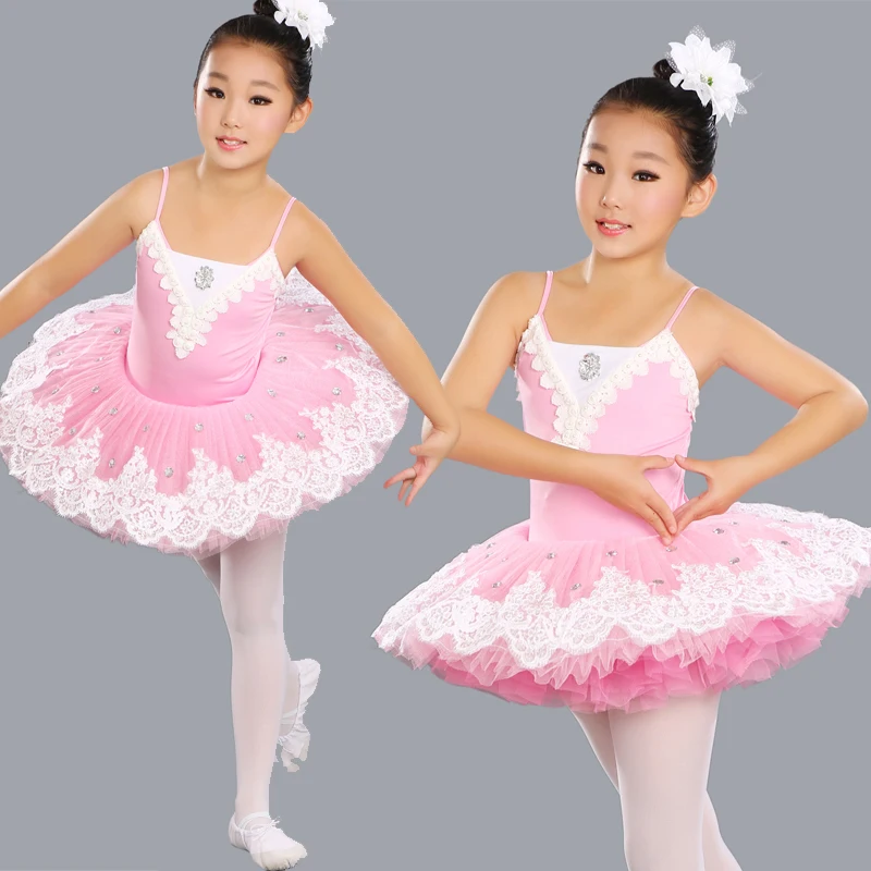Детская балетное платье-пачка юбка маленький Лебедь юбка для танцев юбка принцессы для девочек костюм боевых artsClassic групповой танец