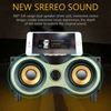 Haut-parleur sans fil en bois portatif de TOPROAD Subwoofer stéréo haut-parleurs de Bluetooth ► Photo 2/6