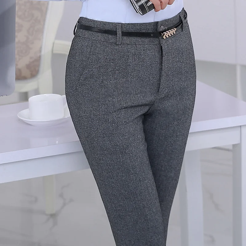 formal pants without belt loops