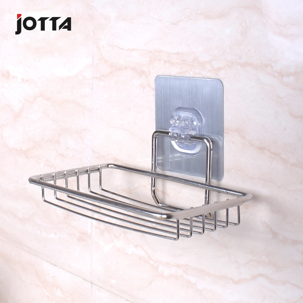 Stainless steel perforation-free soap box creative asphalt soap rack bathroom water filter placement soap rack Stainless steel perforation-free soap box creative asphalt soap rack bathroom water filter placement soap rack