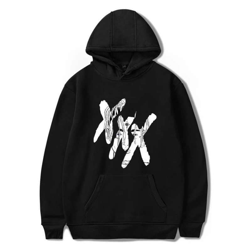 

fashion hip hop rapper hoodie Jahseh Dwayne Onfroy men's casual hooded sweatshirt Rip Xxxtentacion street fashion hoodie