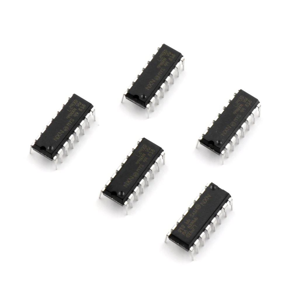 5 шт. L293 L293D DIP DIP16 16 IC драйвер двигателя Чип PAR PusH Pull 4 четырехканальный модуль чипы|ic