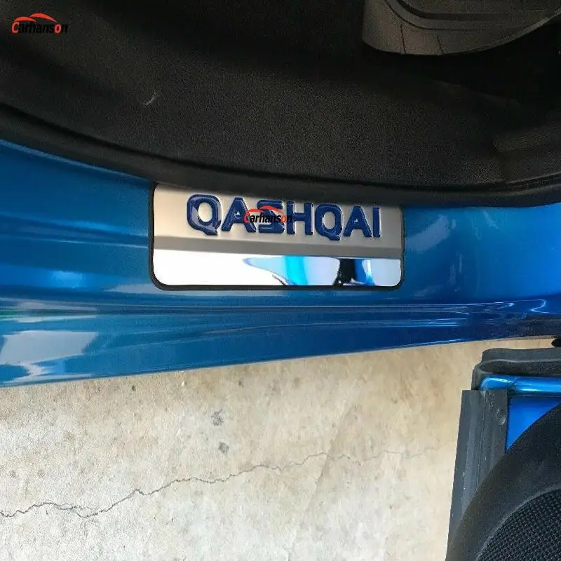 Автомобильные аксессуары для Nissan Qashqai дверной порог J11 накладка из нержавеющей