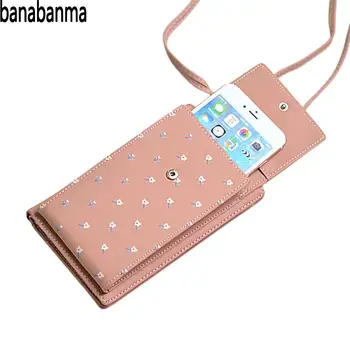 

banabanma Fashion Wallet Women Students Multi-function Handle Bag Wallet Cute Multi Card Organizer carteira feminina ZK40