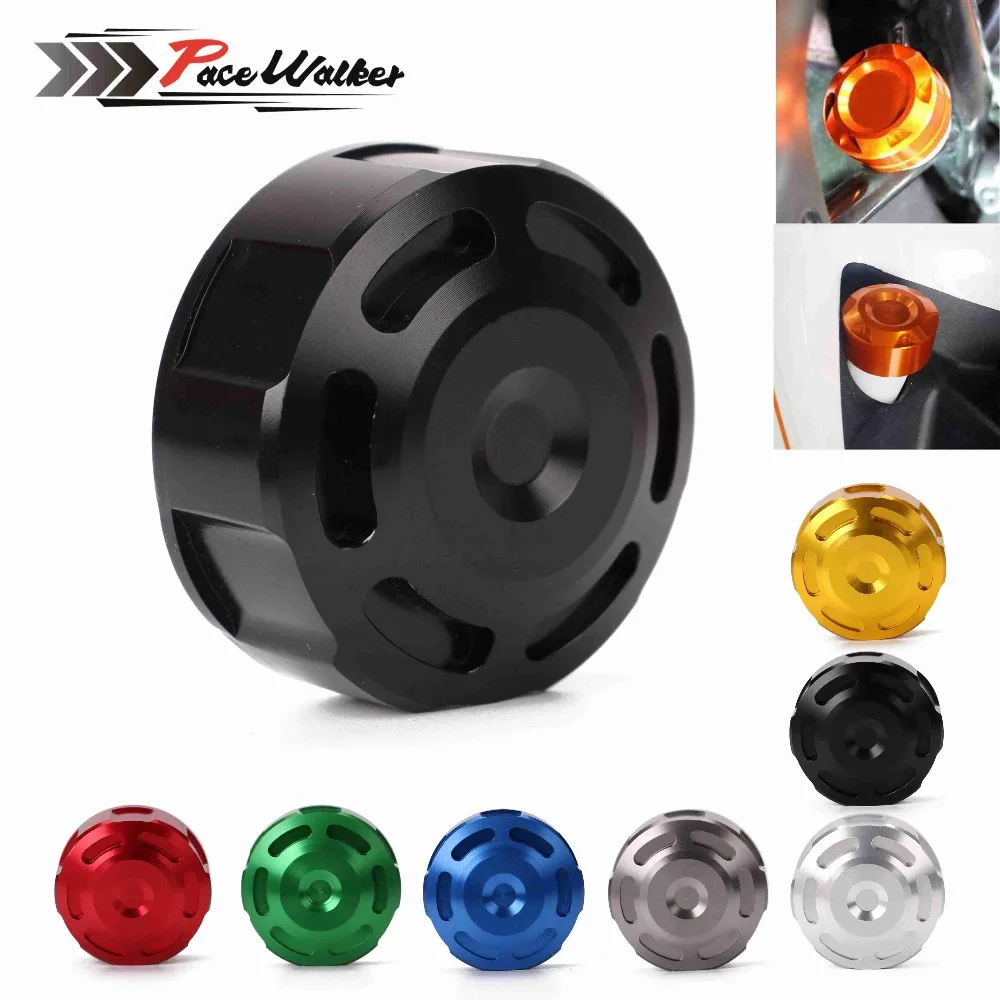 Universal rear black engine cover oil cap for YZF R1 YZF R6 MT 07 09 ...