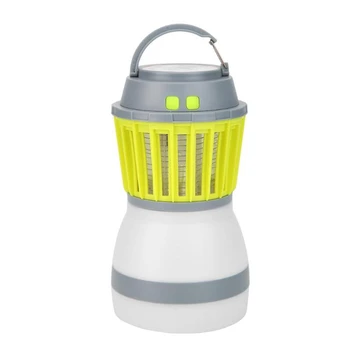 

Mosquito Killer Lamp Bug Outdoor Camping Light 2 In 1 Electronic Insect Killer Uv Mosquito Trap Rechargeable Tent Lantern