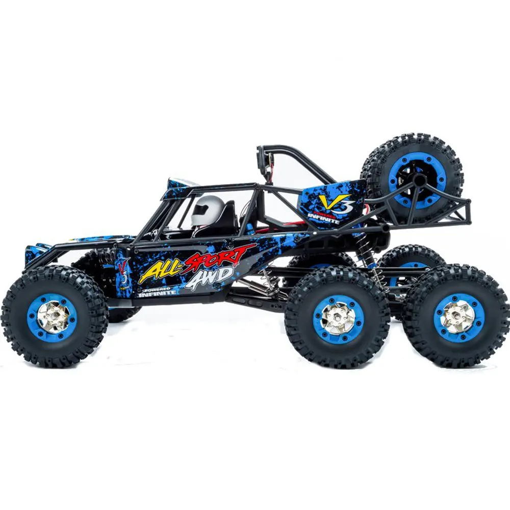 Wltoys 12628 1/12 2.4G 6WD RC Car 550 Brushed 40km/h Rock Crawler With LED Light RTR Toy Boys Birthday Gift