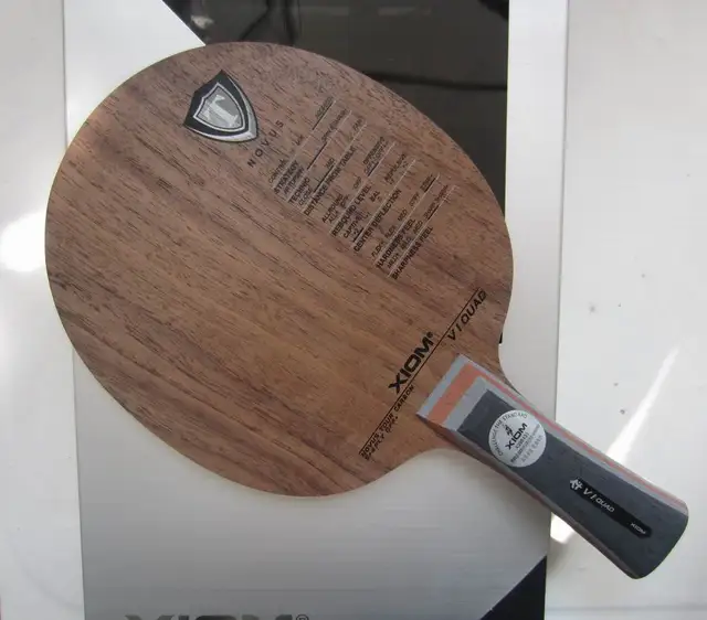 Best price at $105 Cheap Original XIOM V1 QUAD table tennis blade racquet sports table tennis rackets indoor sports carbon blade