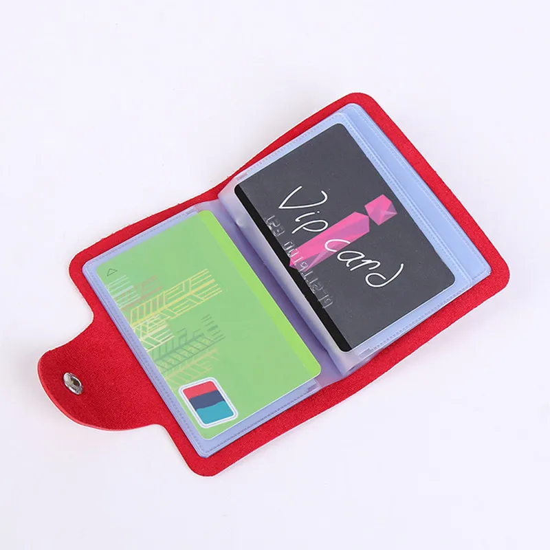 

8 colors Credit Card Creative Wallet Vintage Cash Holder Organizer Box Package Cheap Business Credit Card Holder Package