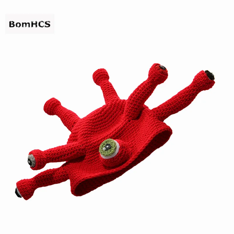 BomHCS Novetly щупальца Осьминог пират Ктулху крючком Beanie Шляпа ветер маска шапка