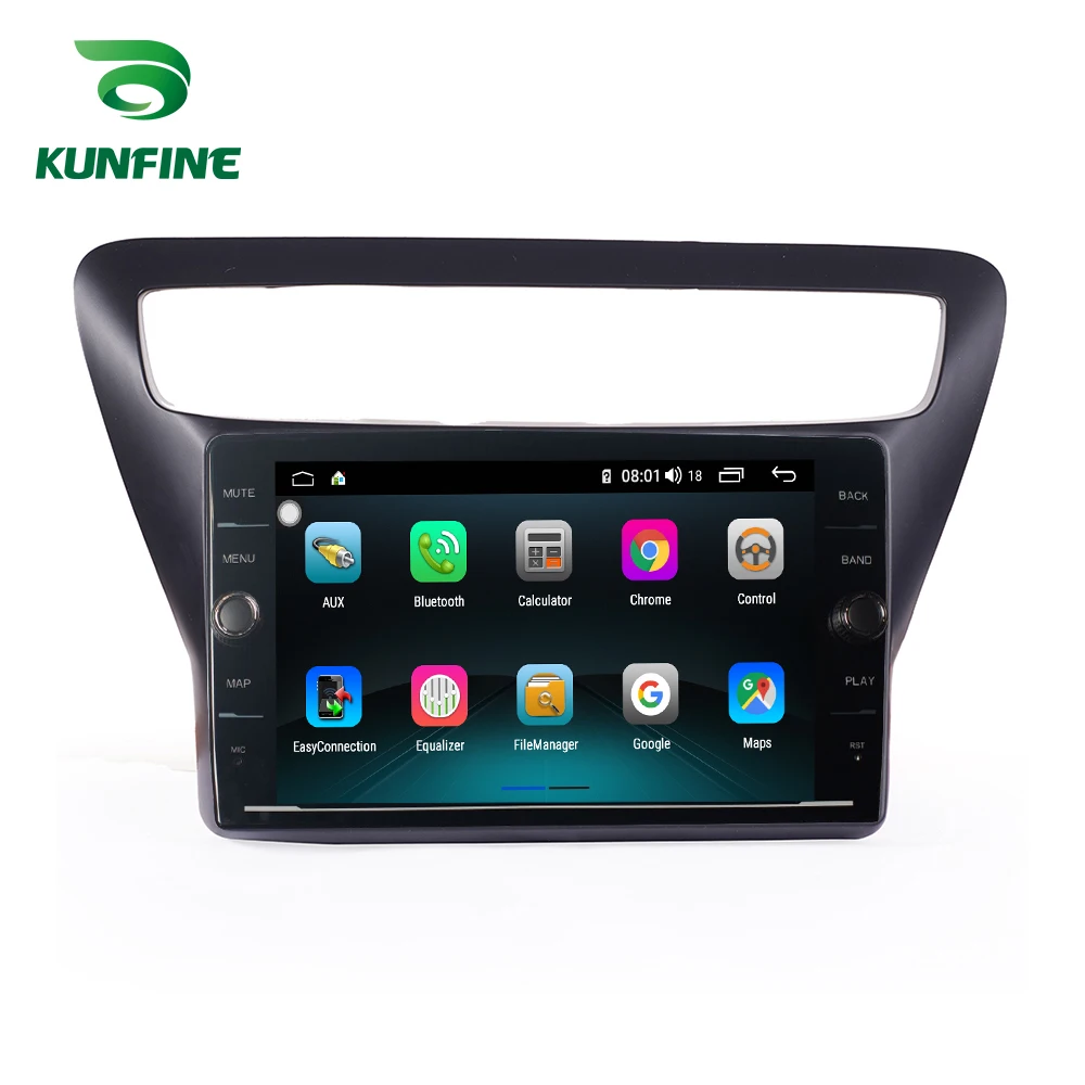 Top Octa Core 4GB RAM 64GB ROM Android 8.1 Car DVD Navigation Player Deckless Car Stereo For Chevrolet LOVA RV 2016 Radio Headunit 6