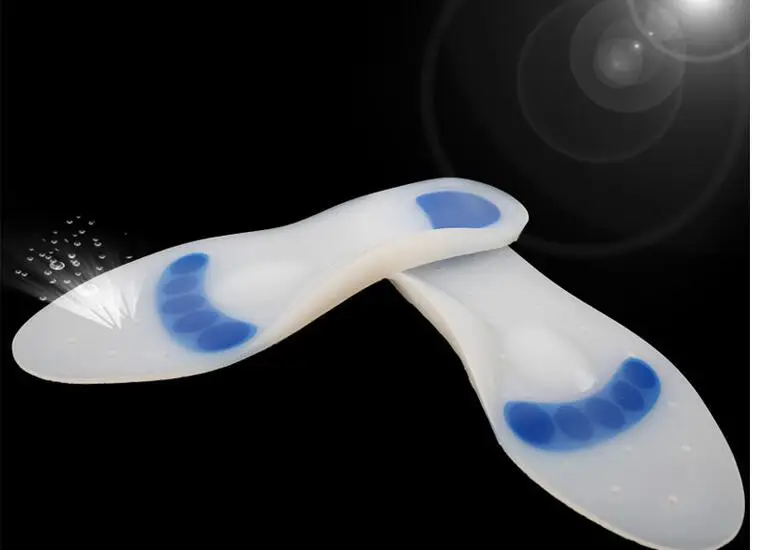 2Pairs Flat Feet Orthotic Arch Support Gel Pads Non Slip Pain Relief