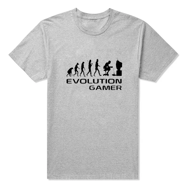Evolution Of A Gamer PC Geek T Shirt short sleeve O-Neck Anime Funny t-shirt men clothing Plus Size Evolution Of A Gamer PC Geek T Shirt short sleeve O-Neck Anime Funny t-shirt men clothing Plus Size