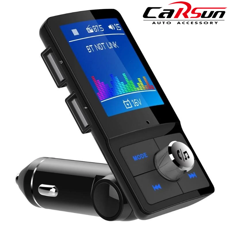 BC45 LCD Display Wireless Bluetooth FM Modulator Transmitter Handsfree Car Kit MP3 Player Audio Auto MP3 Player with USB