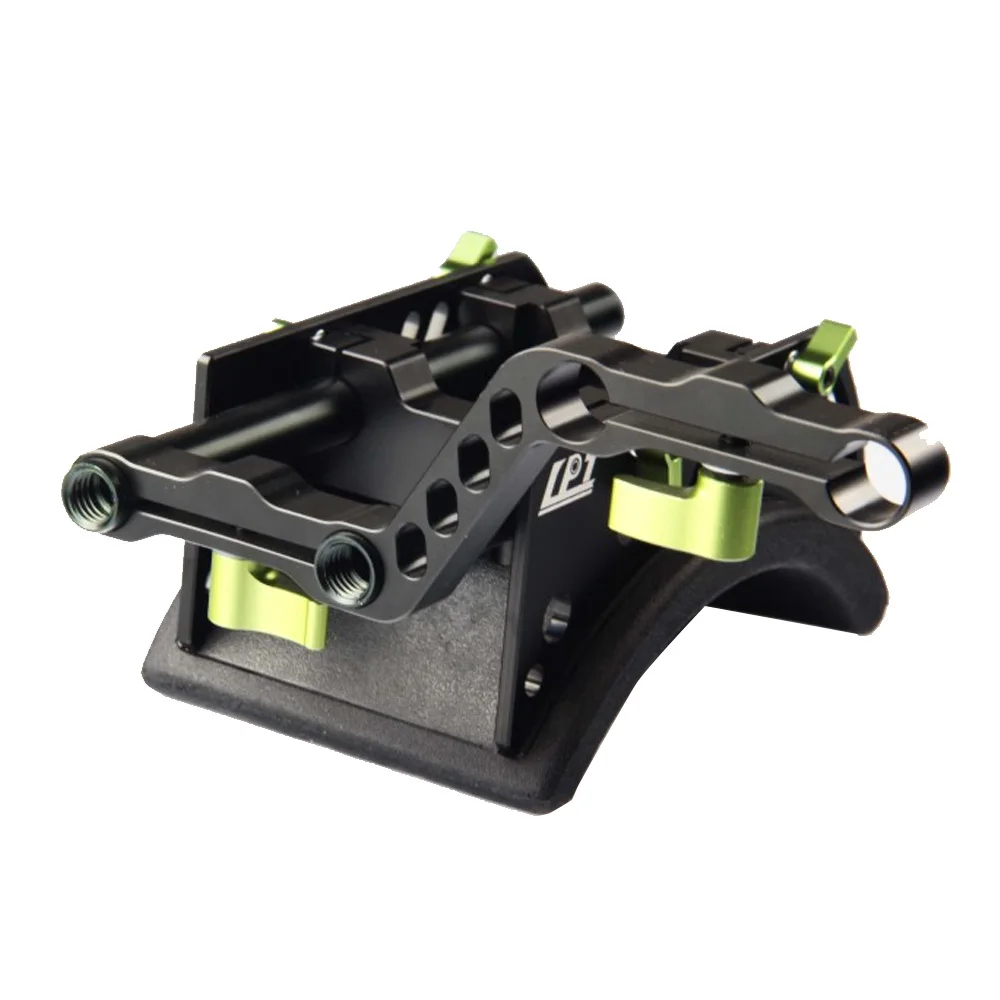 

Lanparte OFC-01 Z-shape Offset Clamp for 15mm Rail System Rig DSLR Video Support Rig