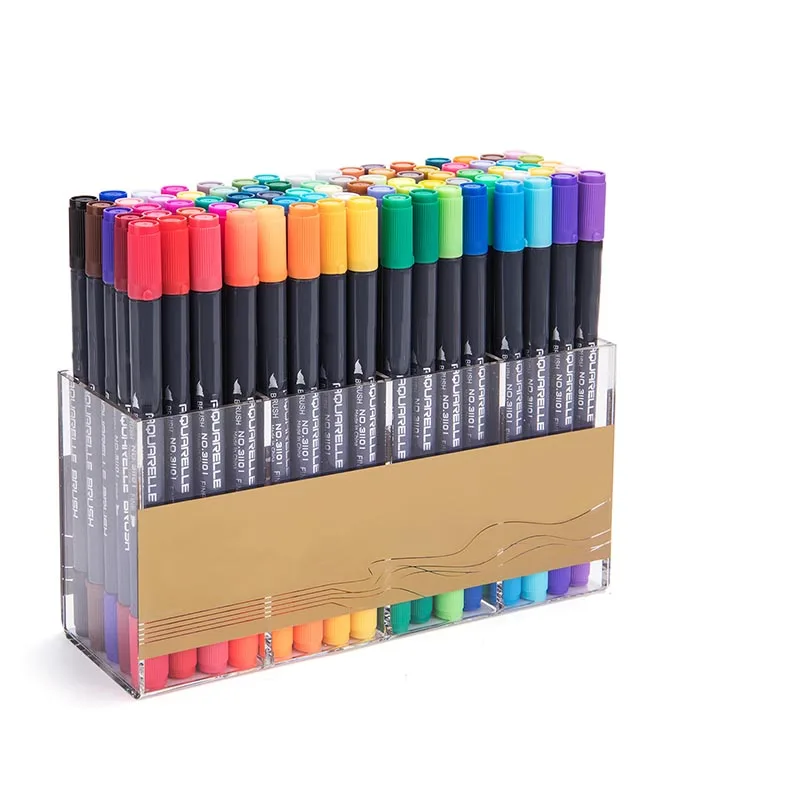 

Watercolor Brush Markerssoft Head Double Head Watercolor Paint Pen Color Hand-painted Brush