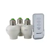 Wireless Smart Lamp Bulb Holder Remote Controller E27 Socket Lamp Base