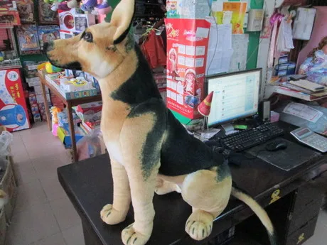 

stuffed animal 40cm simulation shepherd dog plush toy doll great gift w459