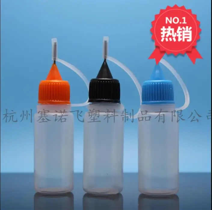 1000 pcs 무료 배송 10 ml 플라스틱 미니 병 금속 팁 커버 에센셜 오일 포장 빈 컨테이너
