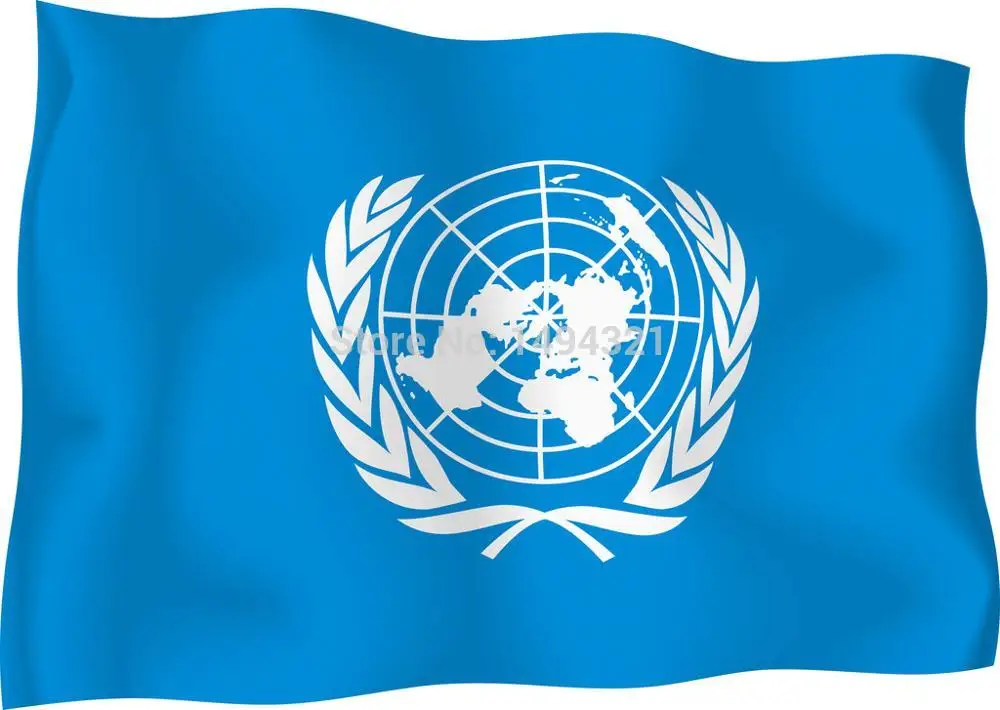 Resultado de imagen para bandera de la onu