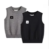 LILIGIRL-gilet pour filles, veste, pull, en coton tricoté, pour enfants, hauts Pullover ► Photo 1/6