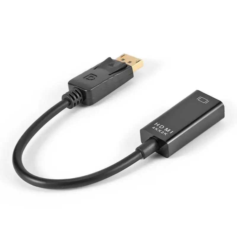 DisplayPort большой DP штекер HDMI 2 K x 4 K адаптер конвертер разветвитель для HDTV монитора проектора