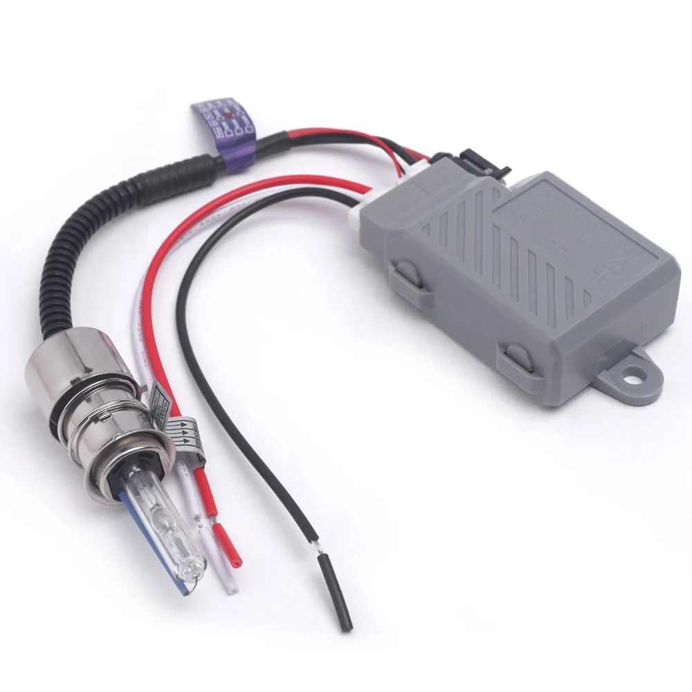 UNIVERSAL XENON HID CONVERSION KIT H4-2 8000K LIGHT BLUE STANDARD BALLAST 35W