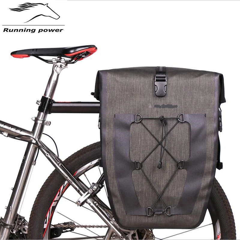 

Bicycle Pannier Bag Cycling Bag 27L Bicycle Luggage bags Bike pannier Rear Mountain bike bag Bike Packing basket