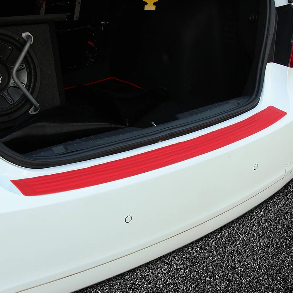 New Rubber Rear Guard Bumper Protector Trim Cover for Volkswagen VW Jetta MK5 6 Golf 4 5 6 7 CC Tiguan Passat B5 B6 b7