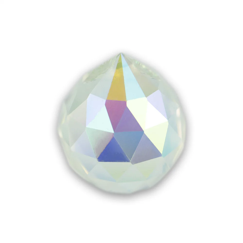 

Big Sales 30mm 1Pcs Many Colors Glass Ball Crystal Pendants For Chandeliers Home/Wedding Lamp Decor Ornaments