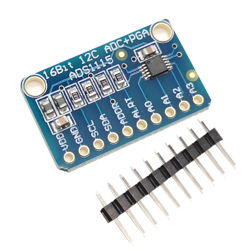 

1PC Microminiature 16 Bit Precision Analog To Digital Converter ADC Development Board Module ADS1115