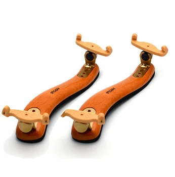 

Classical violin shoulder pad prevent slipping wooden shoulder rest 4/4 3/4 1/2