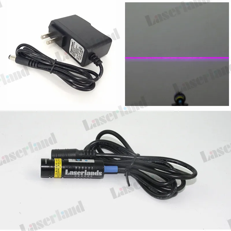 

1448 405nm 20mW 50mW 100mW 150mW Line Violet/Blue Focusable Laser Diode Module 14.5*48mm