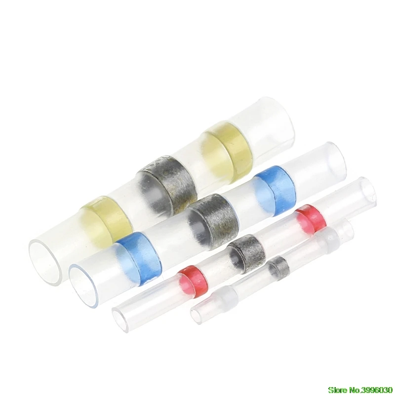 

40Pcs 4 Sizes Waterproof Solder Sleeve Heat Shrink Tube Wire Terminal Connectors