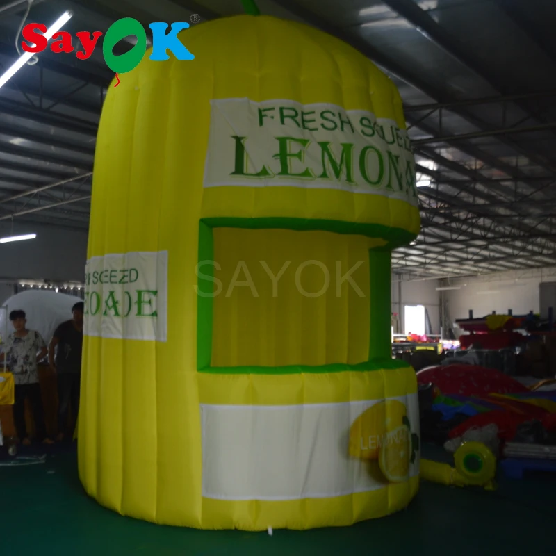  Customized Inflatable Lemonade Booth Inflatable Concession Stand Inflatable Lemonade Stand Inflatab