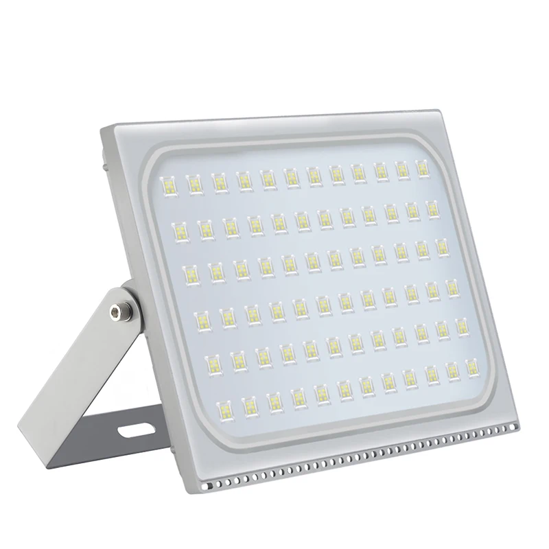 outside flood lights 1PCS Ultra thin LED Flood Light 500W LED Floodlight 220V 110V 500 watts LED Spotlight Outdoor Lighting IP65 Waterproof drop ship 50 watt led flood light