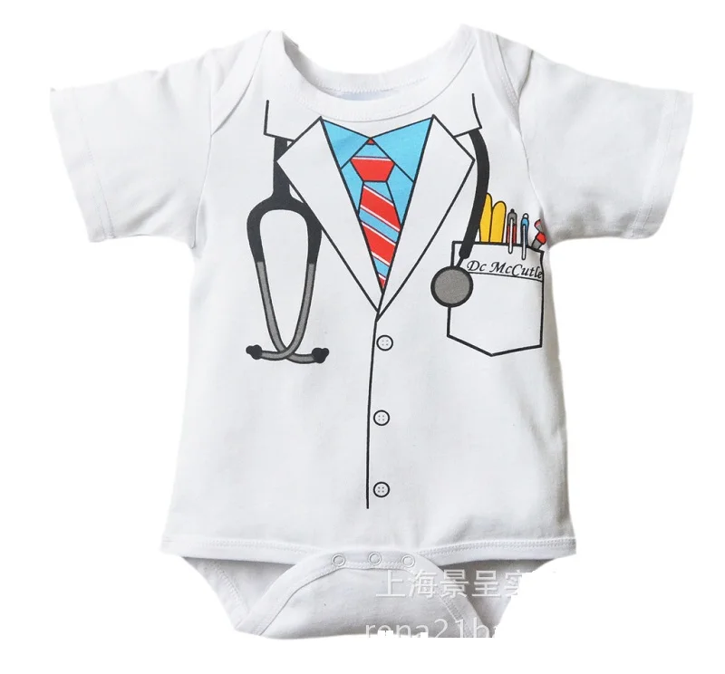 

Pudcoco Summer White Grey Baby Bodysuits 0-24Months Baby Boy Girl Clothes Babysuit For Babies Newborn Baby Clothing