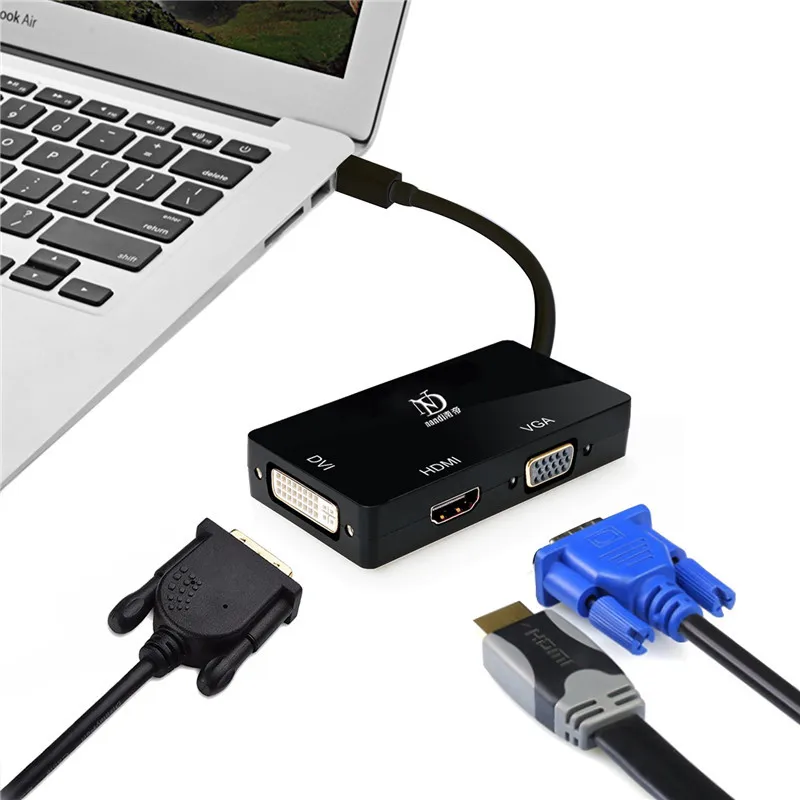 Thunderbolt2 hub mini displayport to hdmi vga dvi Multi