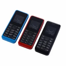 Для Nokia 105 1050 RM1120 корпус Чехол передняя рамка+ Батарейная дверь+ средняя крышка+ Брелоки+ инструмент