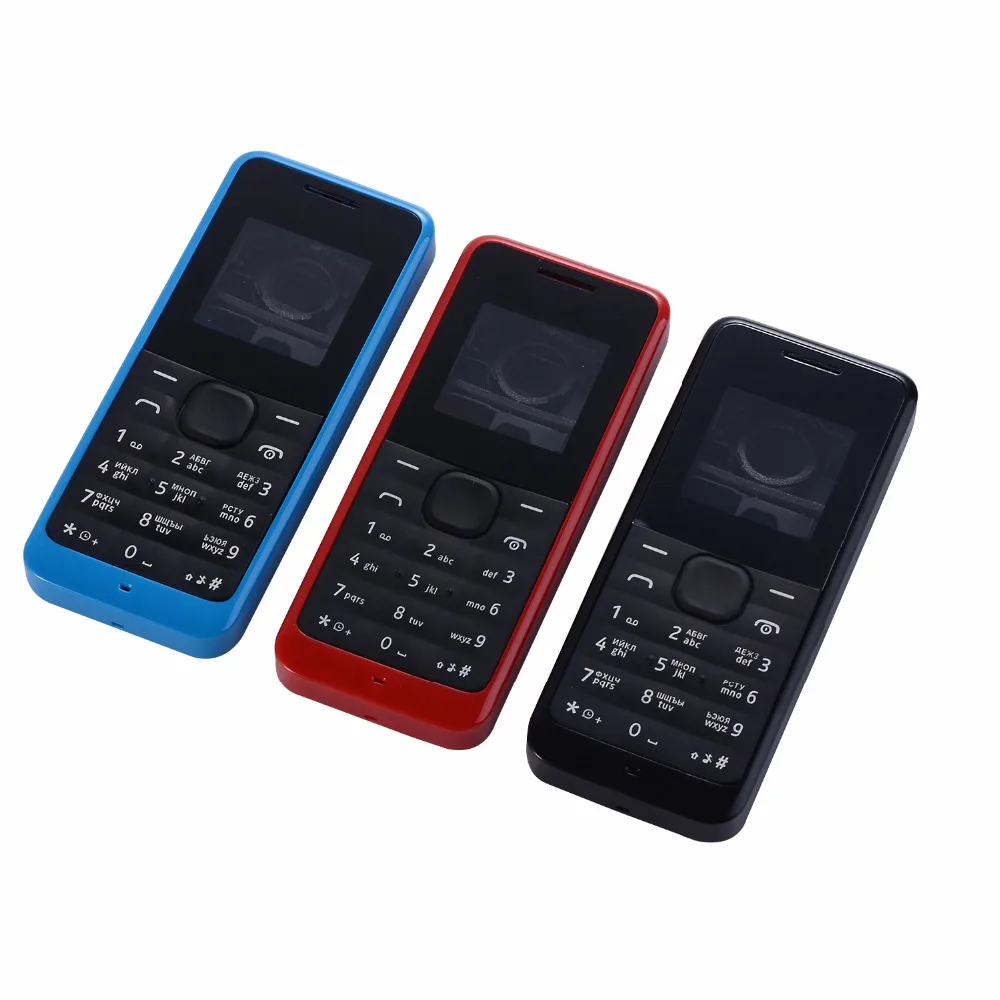 Чехол для Nokia 105 1050 RM1120 передняя рама Крышка батарейного отсека средняя крышка