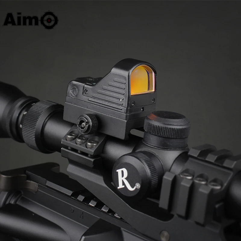 Element Airsoft - mini point rouge MRDS type RMR (noir) - Airsoft Play