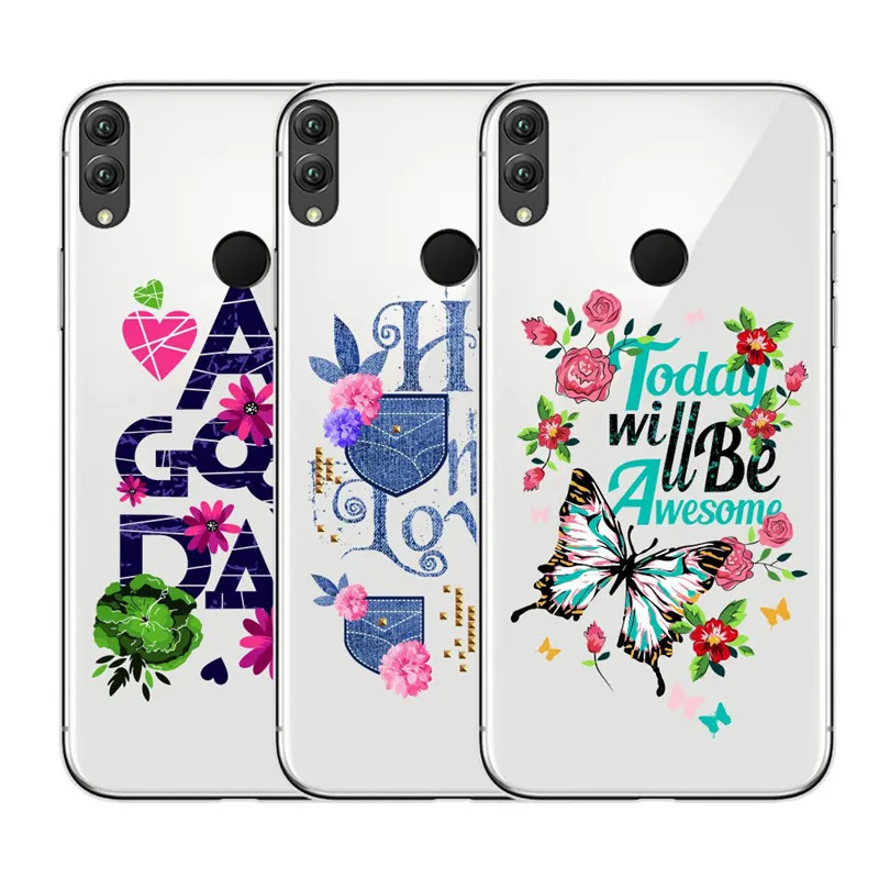 Anti - fall mobile phone Shell For Huawei Honor 8X Max All-inclusive Transparent Protective Case Ultra-thin Tidal | Мобильные
