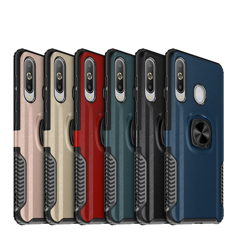For Samsung Galaxy A60 Case Ring Magnetism Stand Shockproof Car stand Armor back cover For Samsung Galaxy A60 Coque 6.3 Inch