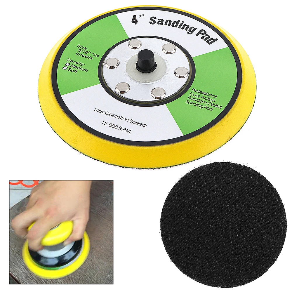 3 Inch / 4 Inch Professional 12000RPM Random Orbital Sanding Pad Sander