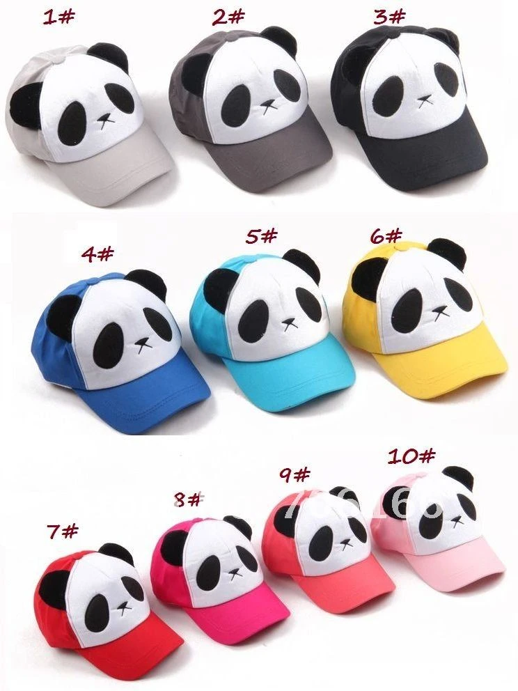 子供野球キャップ 子供snapback帽子 パンダ帽子 キャップ円周約51 56センチ 缶選択色 Cpam送料無料 Kids Snapback Hats Child Baseball Capbaseball Cap Aliexpress