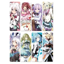 8 шт. Gakusen Toshi Звездочка аниме закладки для книг водонепроницаемый прозрачный ПВХ пластиковая Закладка Красивая Книга знаки Подарок