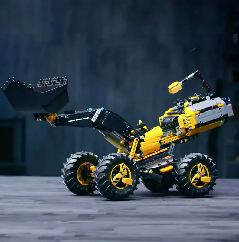 

Lepin 20084 Technic Car Model The Legoing 42081 Concept Wheel Loader ZEUX Set Buidling Blocks Bricks Kids Toys Christmas Gifts